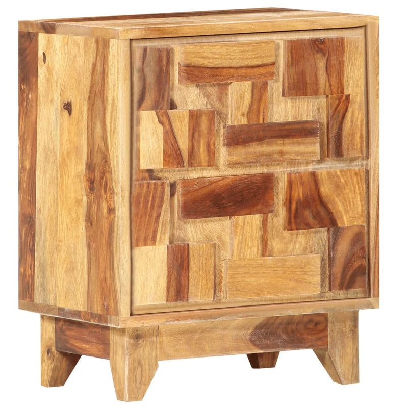 vidaXL Bedside Cabinet 40x30x50 cm Solid Wood