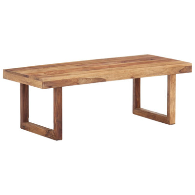 vidaXL Coffee Table 100x50x35 cm Solid Sheesham Wood