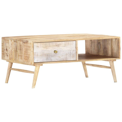 vidaXL Coffee Table 88x60x40 cm Solid Mango Wood