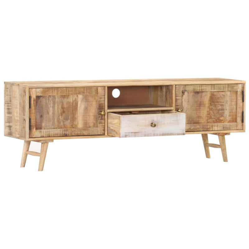 vidaXL TV Cabinet 88x30x50 cm Solid Mango Wood