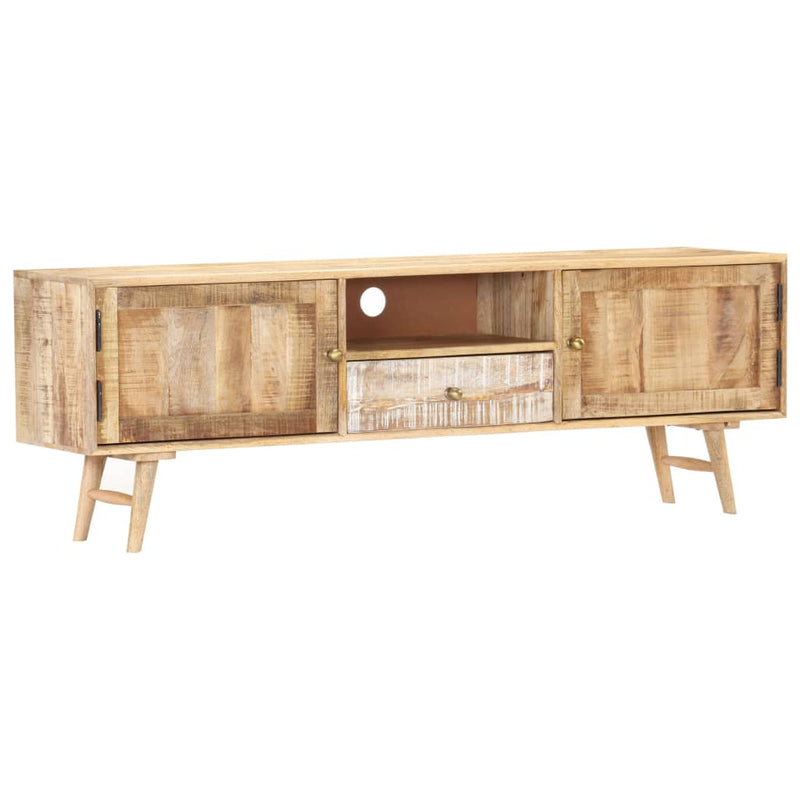 vidaXL TV Cabinet 88x30x50 cm Solid Mango Wood