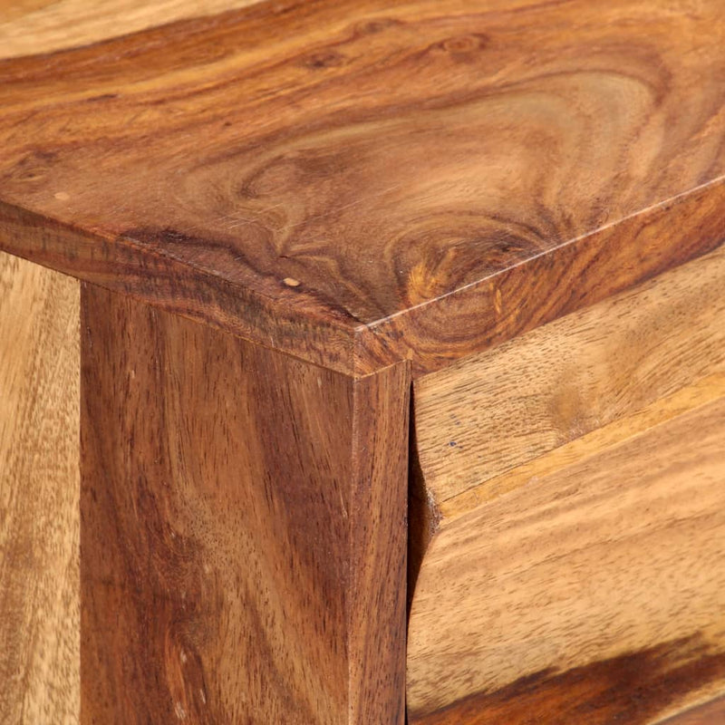 vidaXL TV Cabinet 140x30x45 cm Solid Sheesham Wood