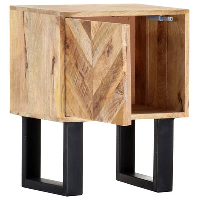 vidaXL Bedside Cabinet 40x30x50 cm Solid Mango Wood