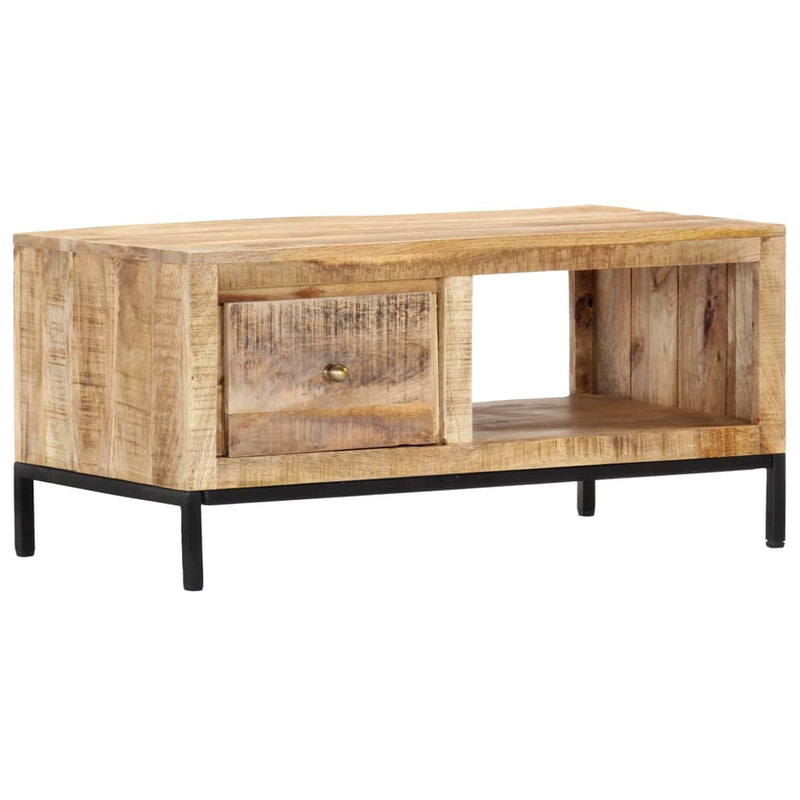 vidaXL Coffee Table 88x60x40 cm Solid Mango Wood
