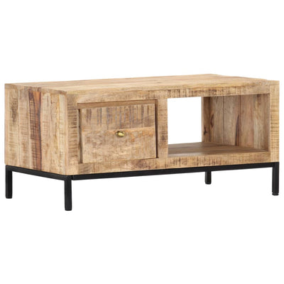 vidaXL Coffee Table 88x60x40 cm Solid Mango Wood