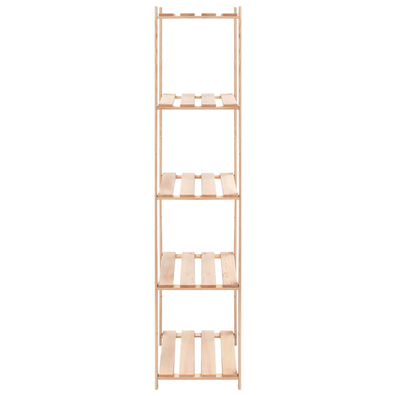 vidaXL 3-Tier Storage Racks 2 pcs 60x38x90 cm Solid Wood Pine 150 kg