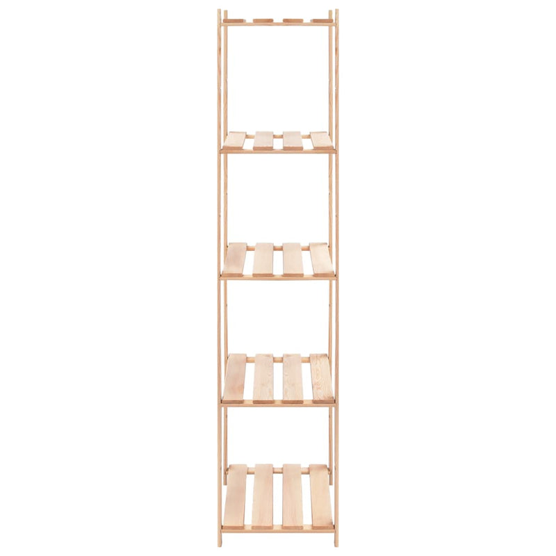 vidaXL 5-Tier Storage Racks 5 pcs 80x38x170 cm Solid Wood Pine 250 kg