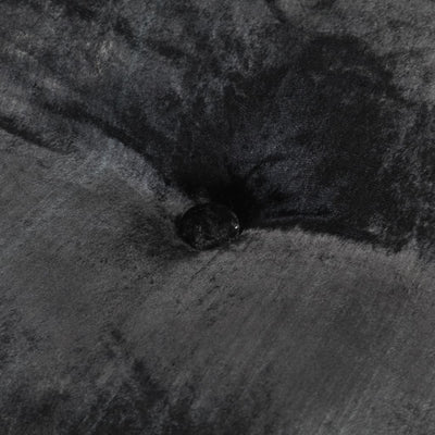 vidaXL Round Pouffe Velvet 40x20 cm Anthracite