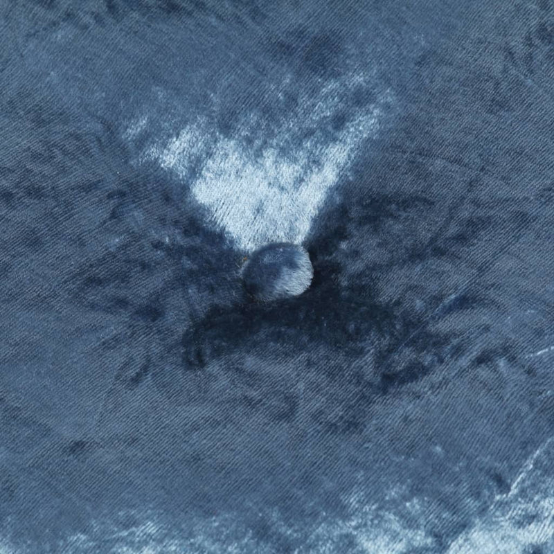 vidaXL Round Pouffe Velvet 40x20 cm Anthracite