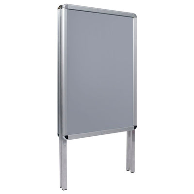 vidaXL A1 Customer Stopper Poster Stand Aluminium