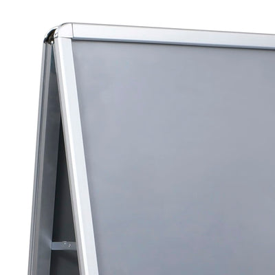 vidaXL A1 Customer Stopper Poster Stand Aluminium