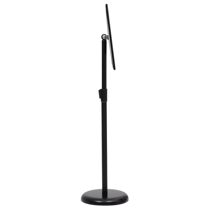 vidaXL A3 Pedestal Poster Stand Black Aluminium Alloy
