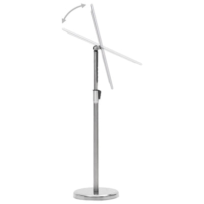 vidaXL A3 Pedestal Poster Stand Silver Aluminium Alloy