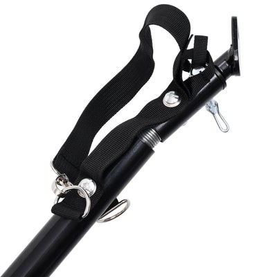 vidaXL 2-in-1 Pet Bike Trailer and Jogging Stroller Blue and Black