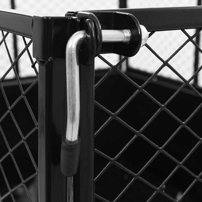 vidaXL Tipping Trailer for Lawn Mower 150 kg Load