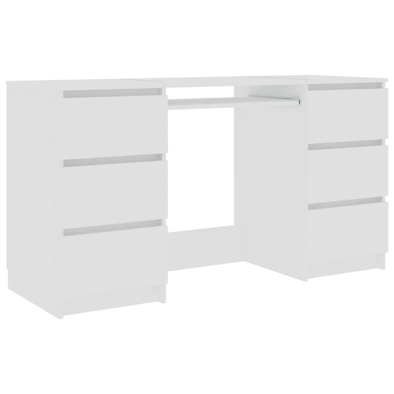 vidaXL Writing Desk Sonoma Oak 140x50x77 cm Engineered Wood