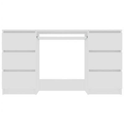vidaXL Writing Desk Sonoma Oak 140x50x77 cm Engineered Wood