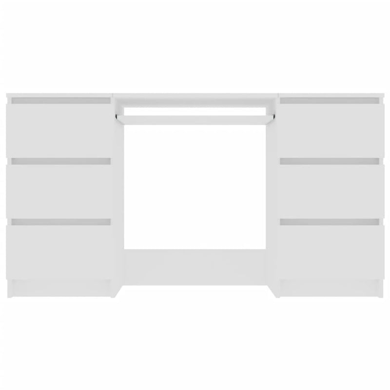 vidaXL Writing Desk Sonoma Oak 140x50x77 cm Engineered Wood