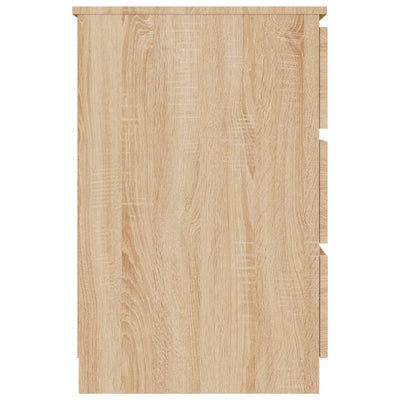vidaXL Writing Desk Sonoma Oak 140x50x77 cm Engineered Wood