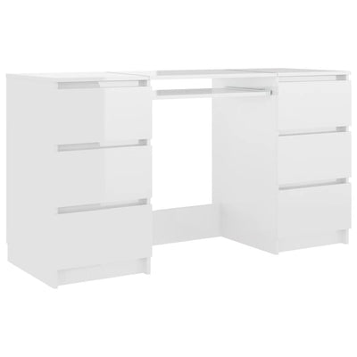 vidaXL Writing Desk Sonoma Oak 140x50x77 cm Engineered Wood