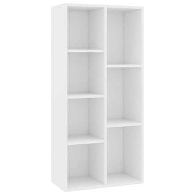 vidaXL Book Cabinet Sonoma Oak 50x25x106 cm Engineered Wood