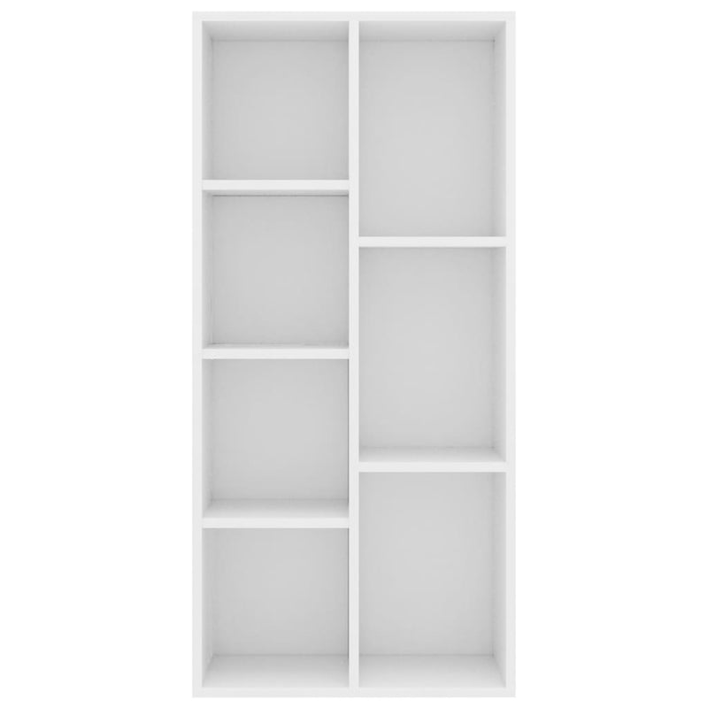 vidaXL Book Cabinet Sonoma Oak 50x25x106 cm Engineered Wood