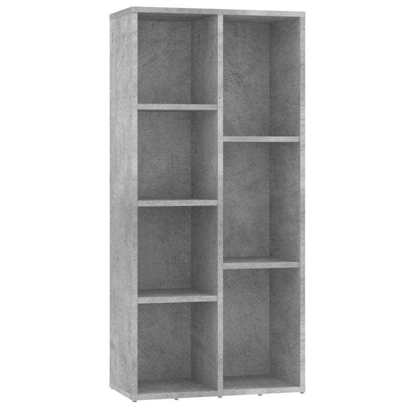 vidaXL Book Cabinet Sonoma Oak 50x25x106 cm Engineered Wood