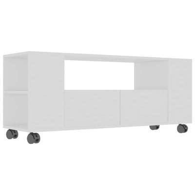 vidaXL TV Cabinet Concrete Grey 120x35x48 cm Engineered Wood