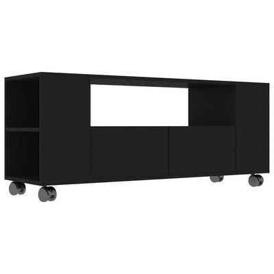 vidaXL TV Cabinet Concrete Grey 120x35x48 cm Engineered Wood