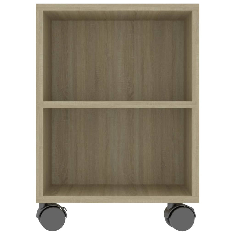 vidaXL TV Cabinet Concrete Grey 120x35x48 cm Engineered Wood