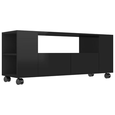 vidaXL TV Cabinet Concrete Grey 120x35x48 cm Engineered Wood