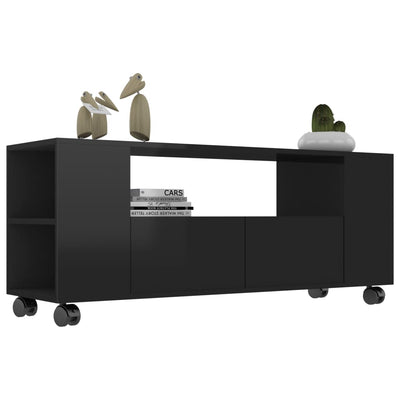vidaXL TV Cabinet Concrete Grey 120x35x48 cm Engineered Wood