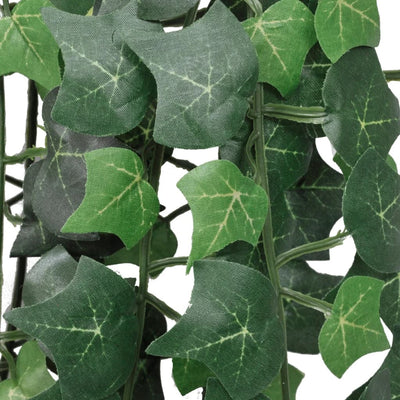 vidaXL Artificial Ivy Bushes 4 pcs Variegated 90 cm