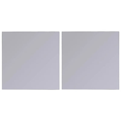 vidaXL Frameless Mirror Tiles Glass 16 pcs 20.5 cm