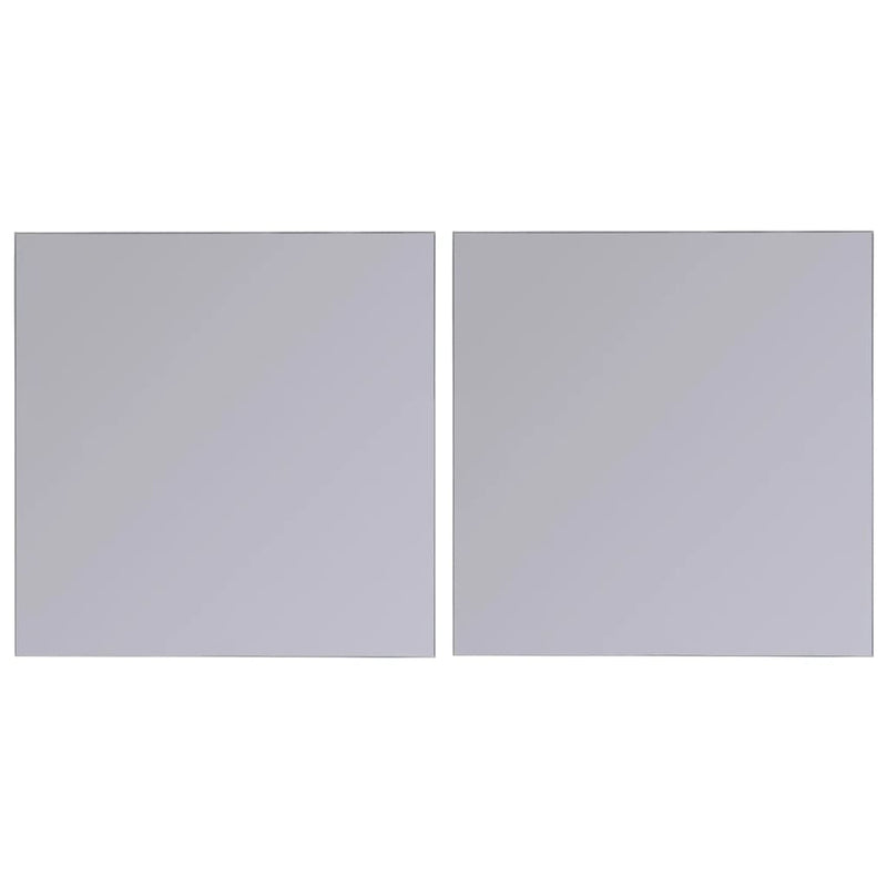 vidaXL Frameless Mirror Tiles Glass 16 pcs 20.5 cm