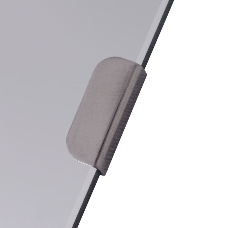 vidaXL Frameless Mirror Tiles Glass 16 pcs 20.5 cm