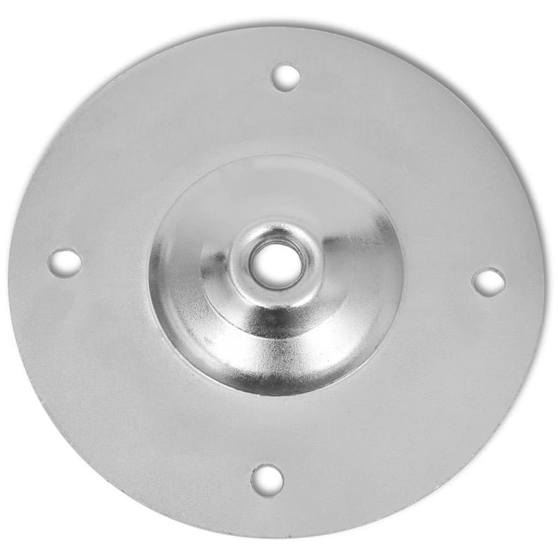 vidaXL Telescopic Table Legs 4 pcs Black 710 mm-1100 mm