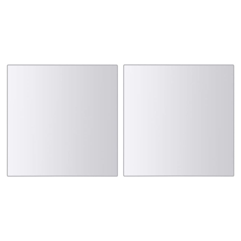 vidaXL 16 Piece Mirror Titles Multi-Shape Glass