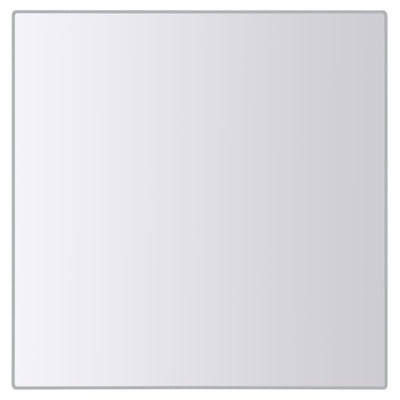 vidaXL 48 pcs Mirror Tiles Square Glass