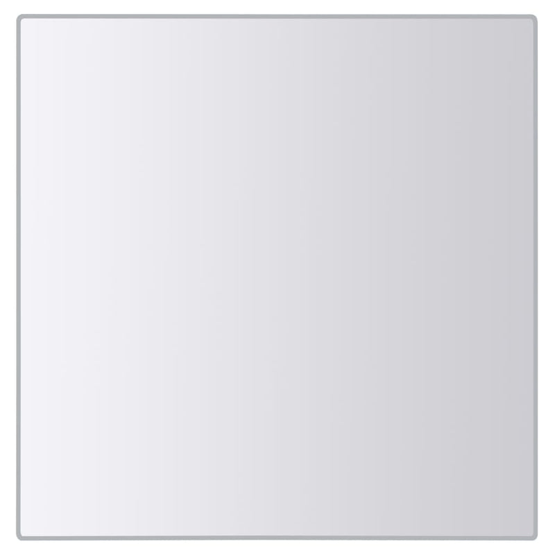 vidaXL 48 pcs Mirror Tiles Square Glass