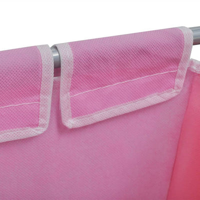 vidaXL 3-Section Laundry Sorter Hampers 2 pcs with a Washing Bin