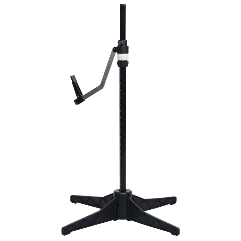 vidaXL Adjustable Dress Form Female Black S Size 33-40