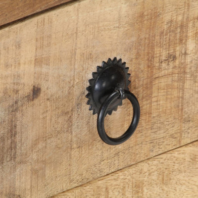 vidaXL Sideboard 70x30x68 cm Solid Mango Wood