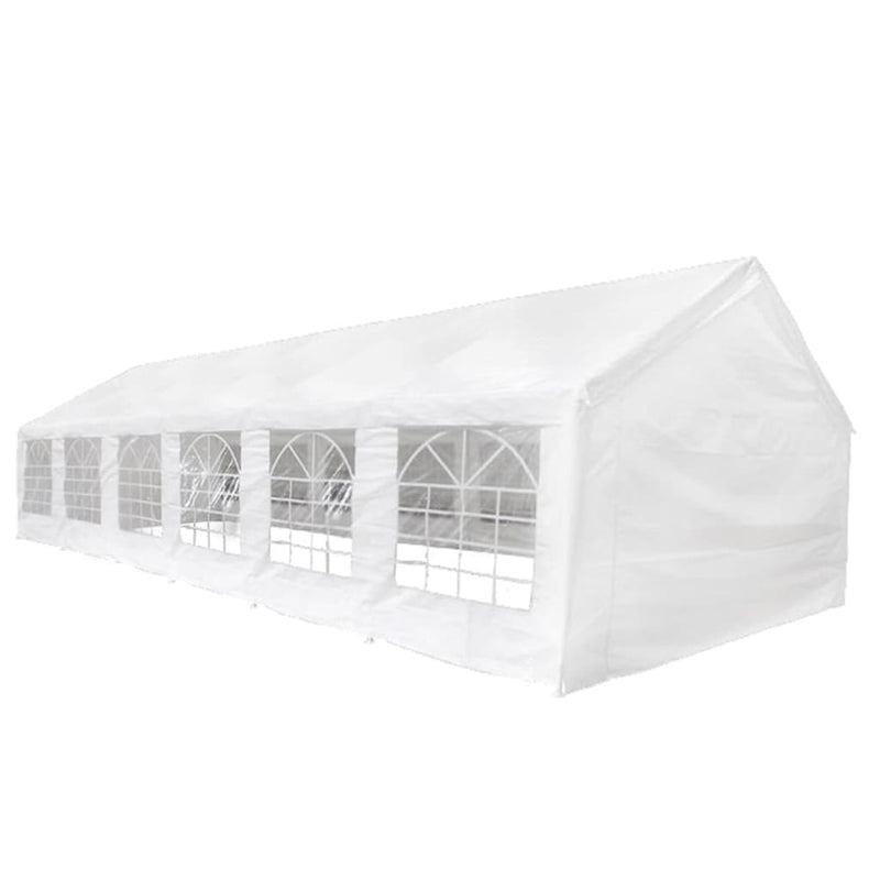 vidaXL White Party Tent 12 x 6 m