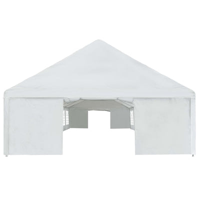 vidaXL Party Tent PE 6x16 m White
