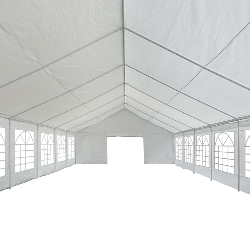 vidaXL Party Tent PE 6x16 m White