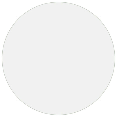 vidaXL Table Protector Transparent Ø 100 cm 1.6 mm PVC