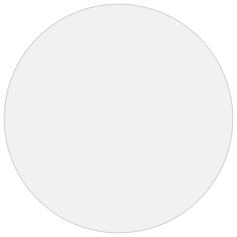 vidaXL Table Protector Transparent Ø 100 cm 1.6 mm PVC