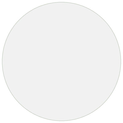 vidaXL Table Protector Transparent Ø 100 cm 1.6 mm PVC