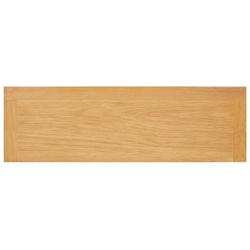 vidaXL 6-Tier Bookcase 80x22.5x170 cm Solid Oak Wood